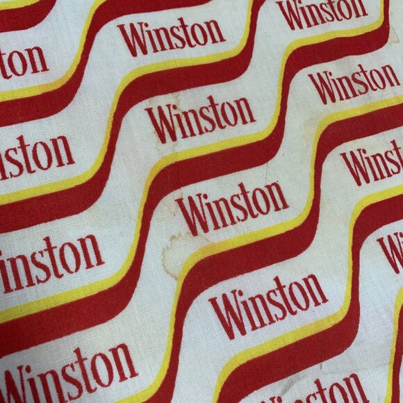 Vintage Winston Cigarettes Advertising Logo Apron - Picture 4 of 8